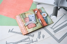 Sizzix Framelits Die & Stamp Set By 49 & Market - Tag It